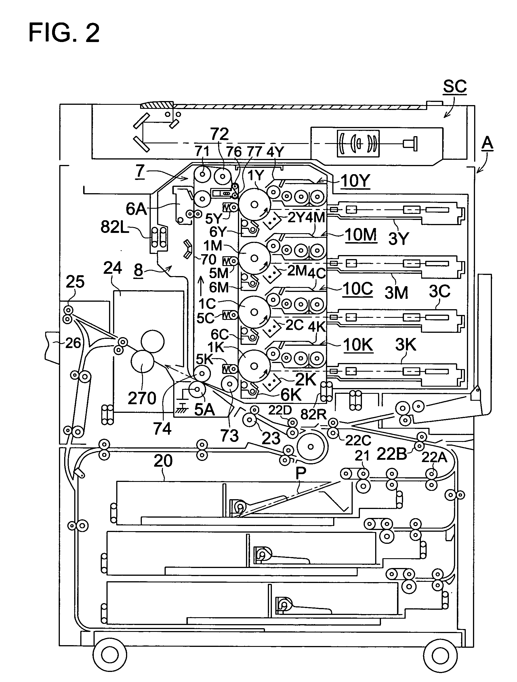 Intermediate transfer member, method for producing the same and image forming method