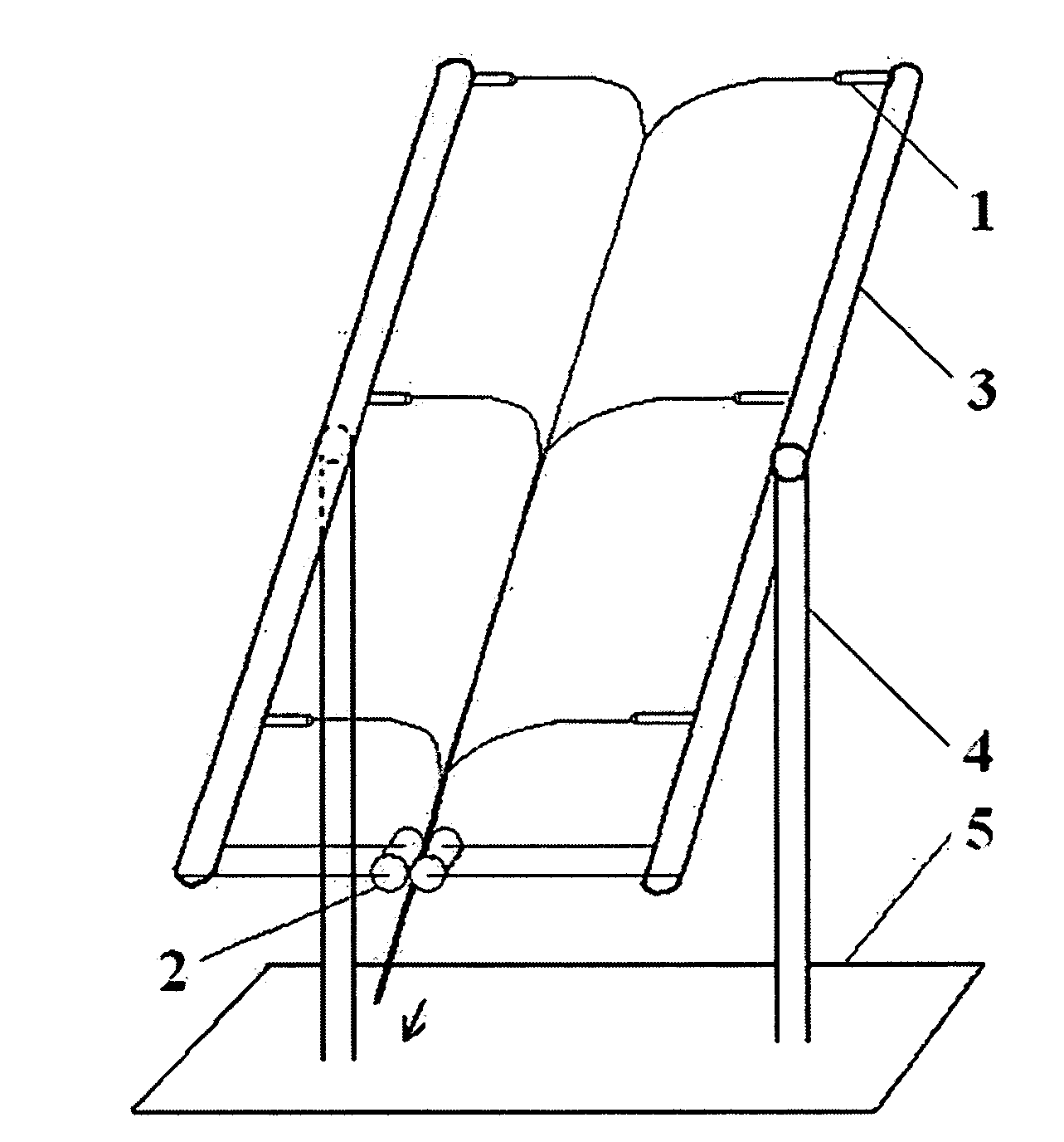 Device and Method for Preparing Filament Yarn of Composite Nanofibers