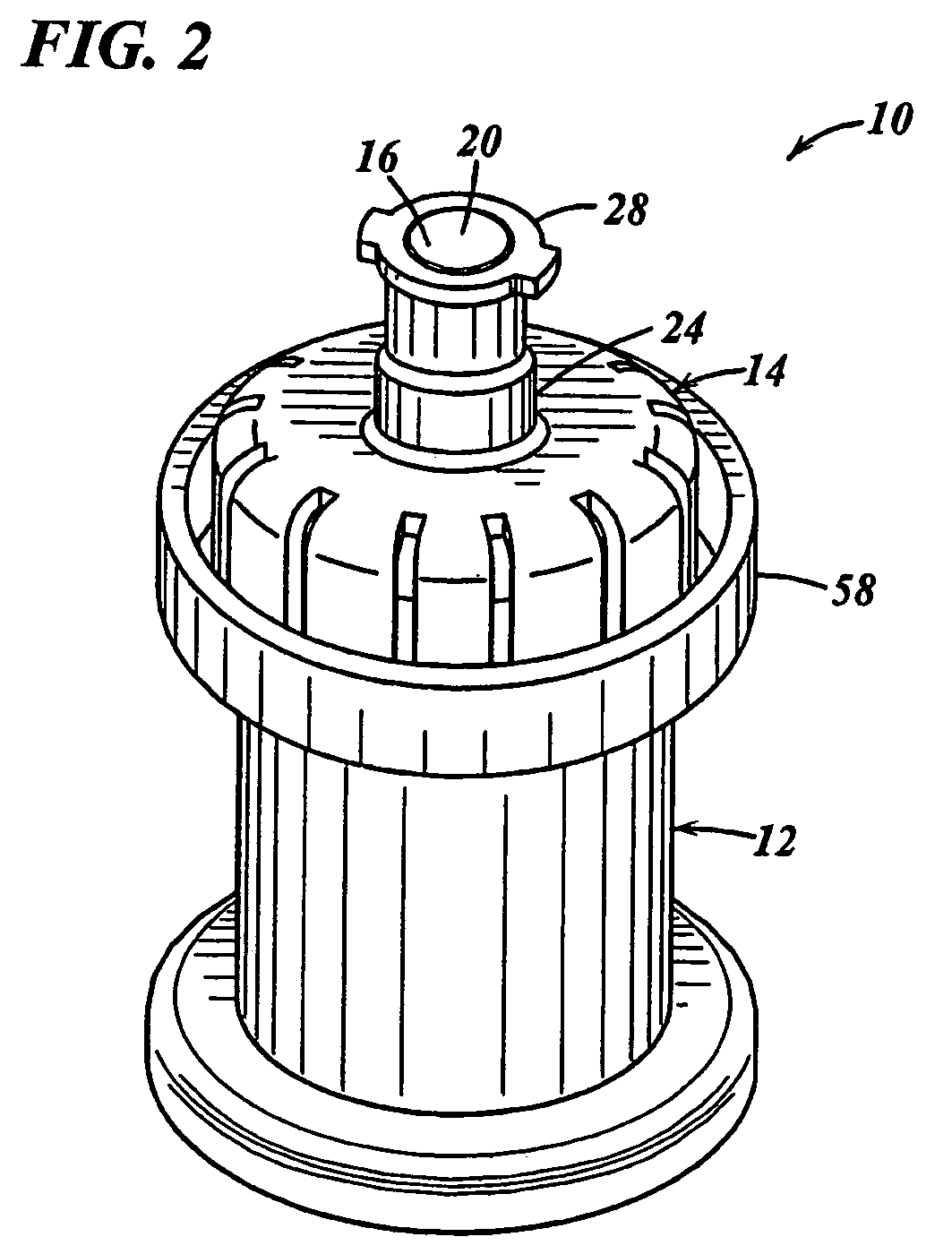 Container with valve assembly for filling and dispensing substances, and apparatus and method for filling