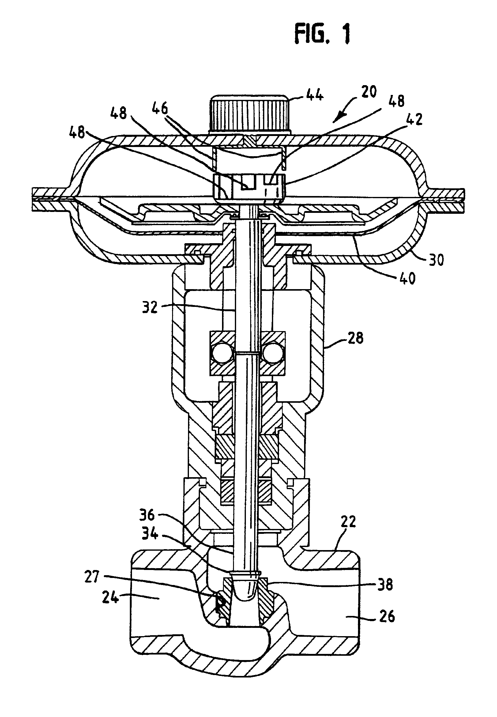 Control valve flow adjustment device