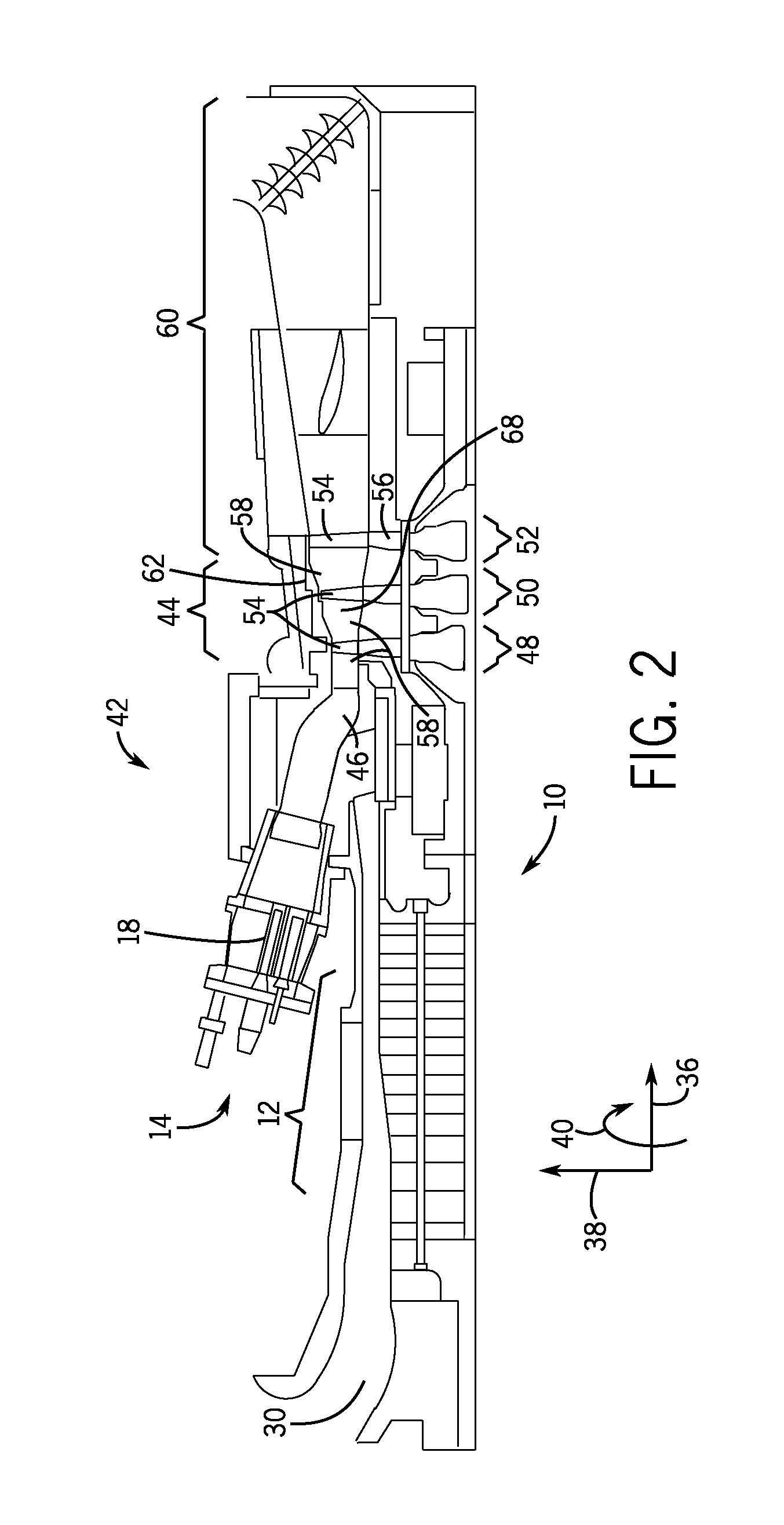 Method and apparatus to improve heat transfer in turbine sections of gas turbines