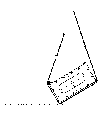 Overturning technology for ultra-large rail-mounted gantry crane girder structure in workshop