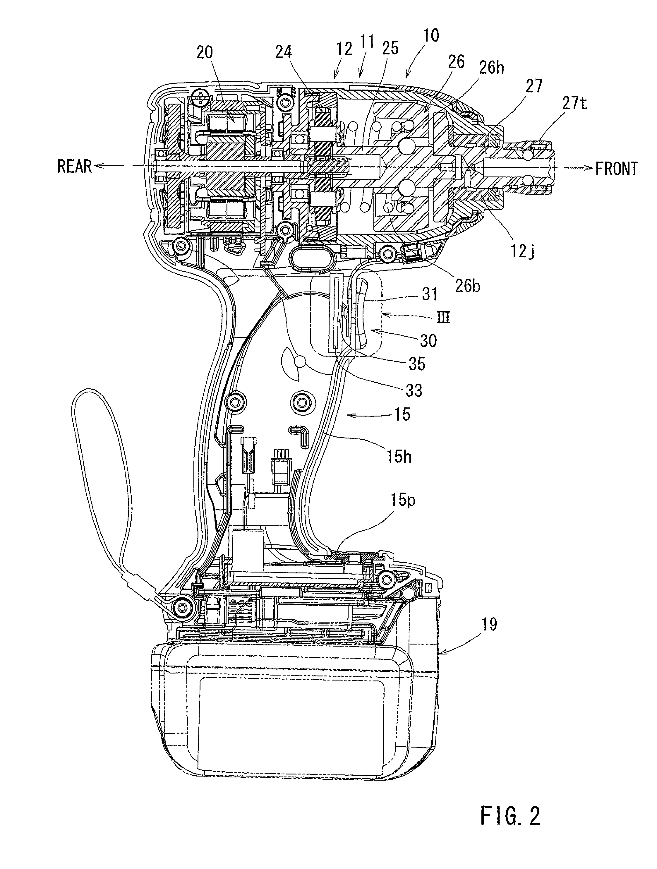 Variable speed switch and electric power tool with the variable speed switch mounted thereto