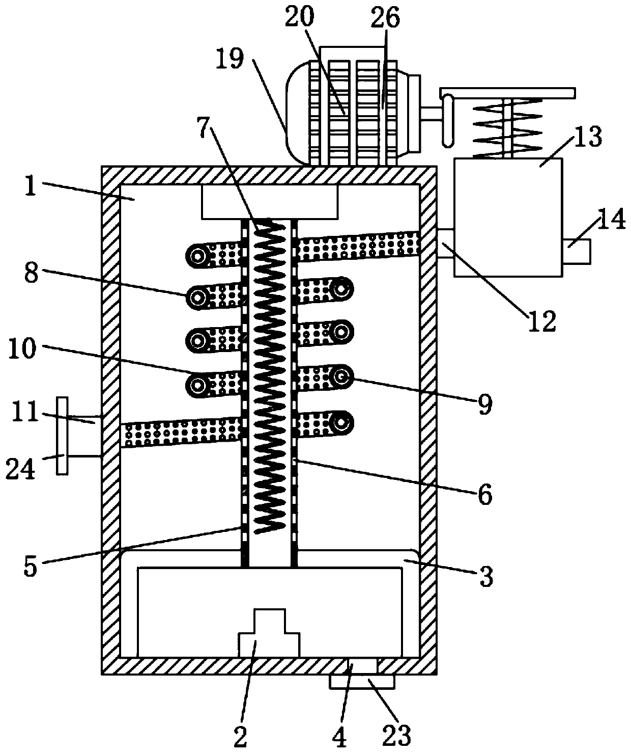 Medical anaesthetic vaporizer device