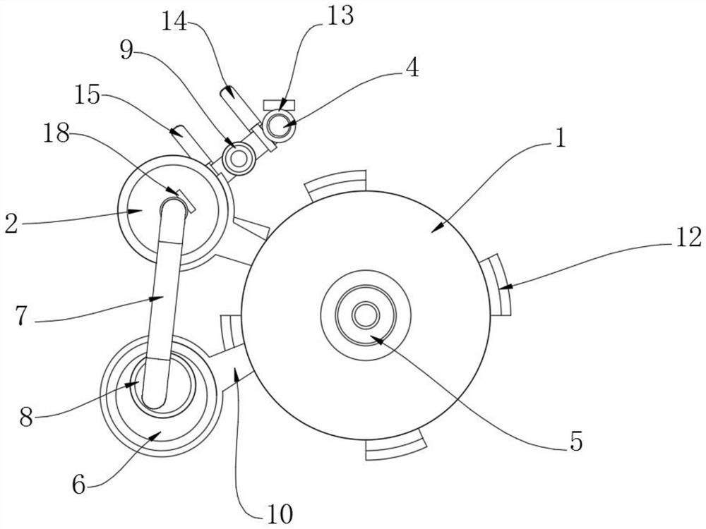 CO2 refrigeration compression device capable of quantitatively adding compression