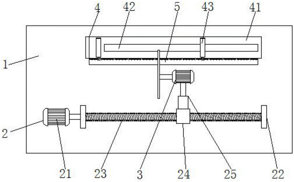 Metal pipe fixed-length cutting device