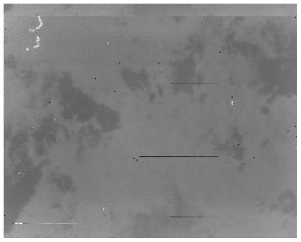 Infrared imaging cirrus cloud detection method and device based on visual saliency