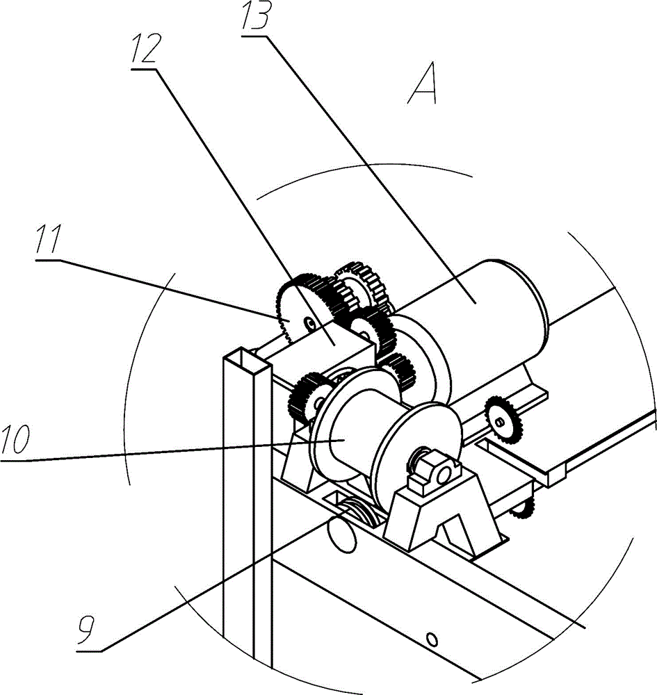 Swing arm sliding combined three-dimensional garage