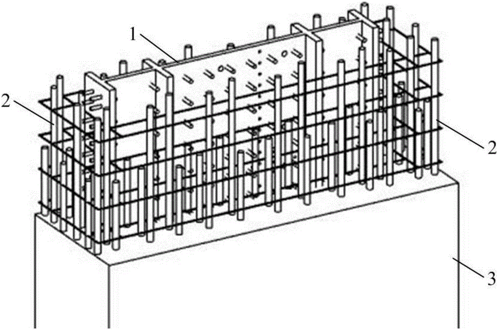 Entirely prefabricated monolayer steel plate-concrete composite shear wall and assembly method thereof