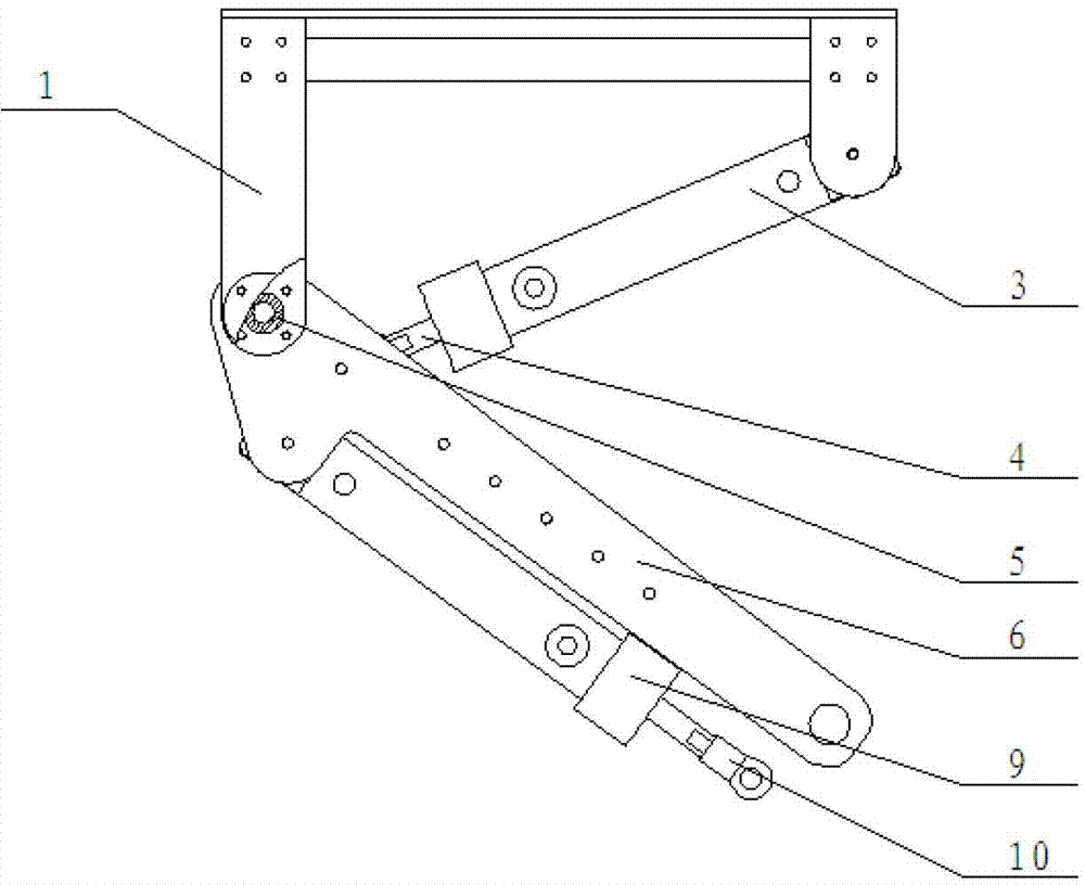 Quadruped bionic robot legs