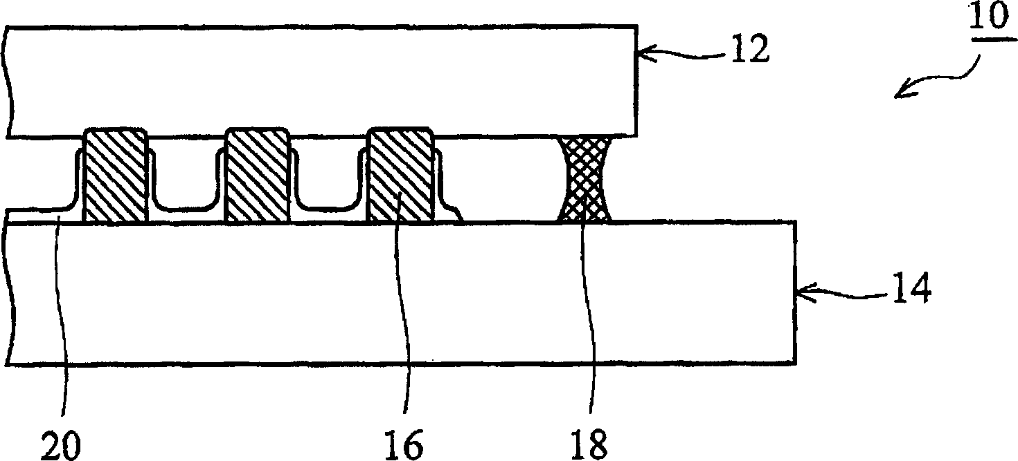 Two base plate sealing structure with high airtight strength and plasma display device