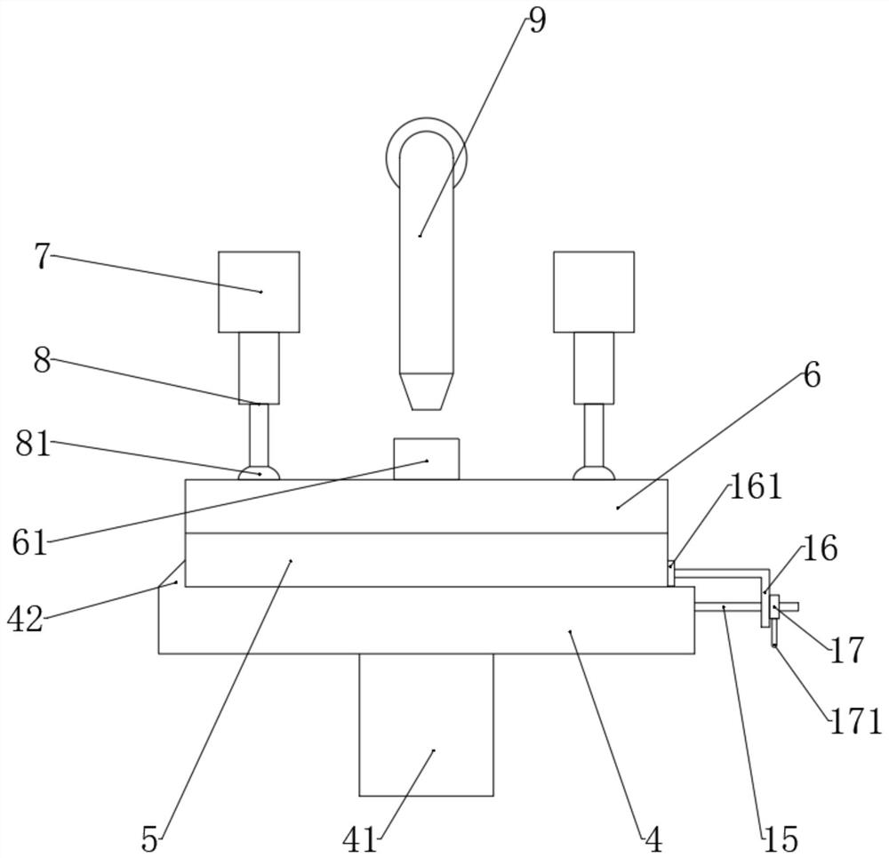 Rapid forming die for machining parts with holes