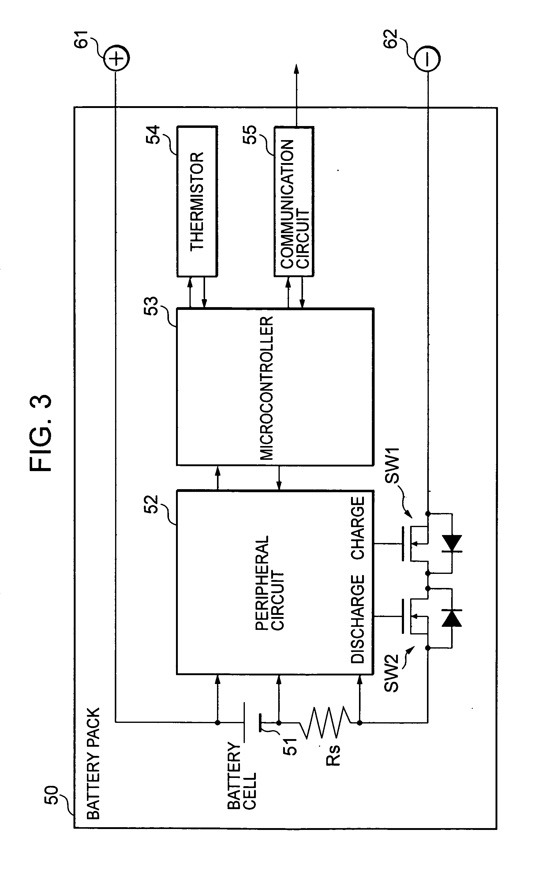 Battery pack and remaining battery power calculation method