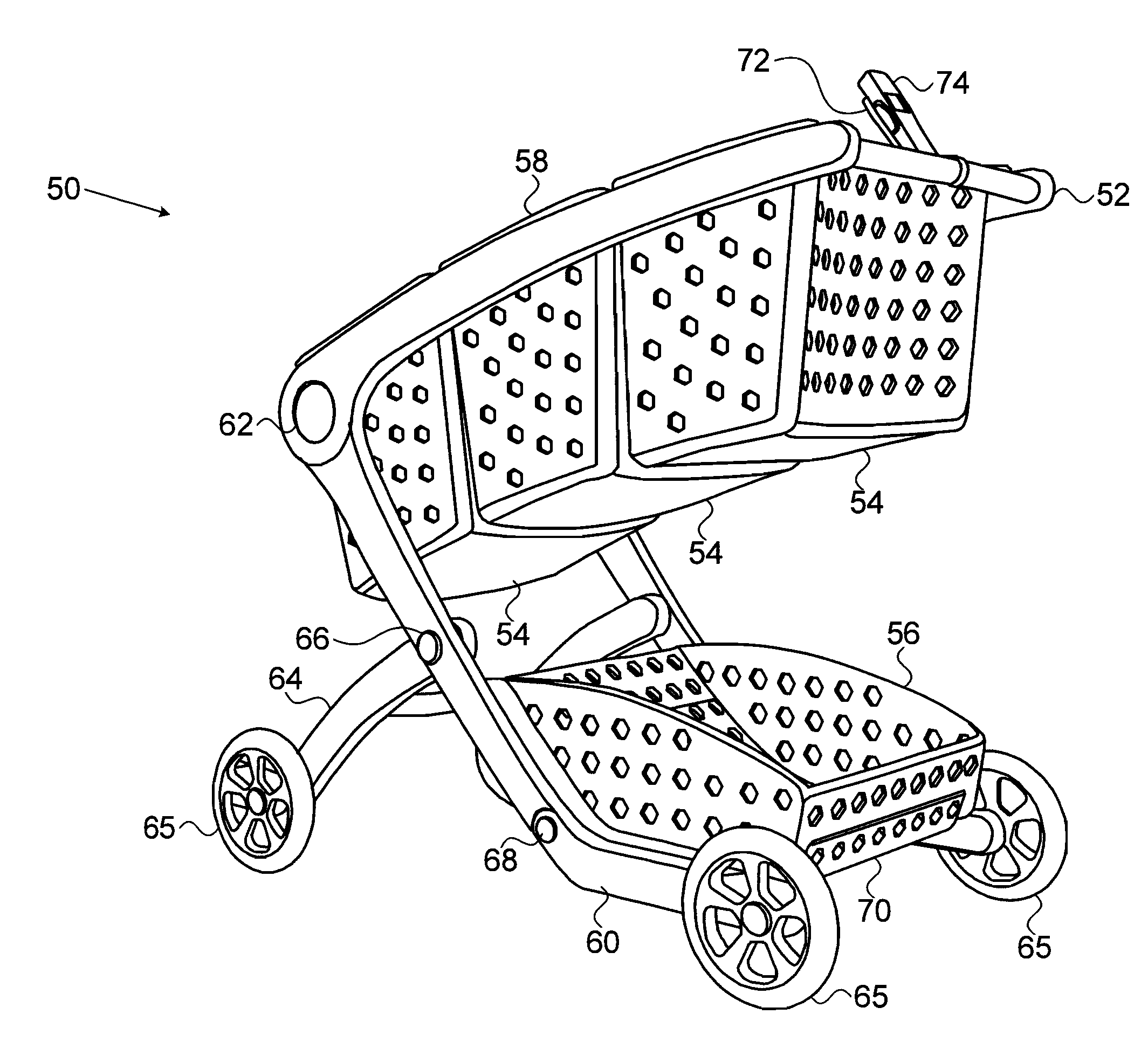 Modular shopping cart