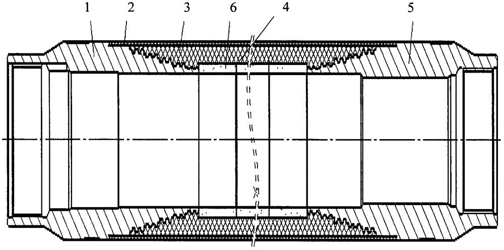 A shell for induction logging tool and its design method