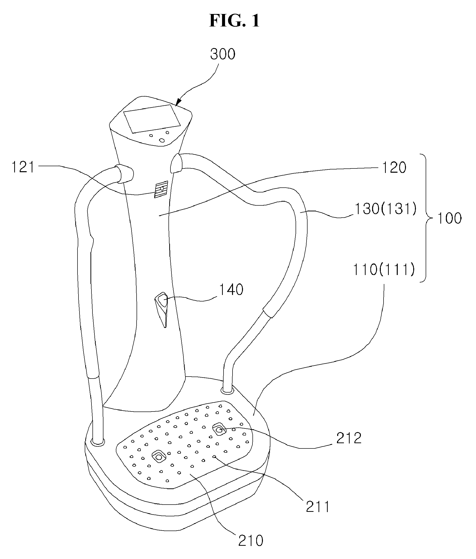 Stepper with wave type vibrator