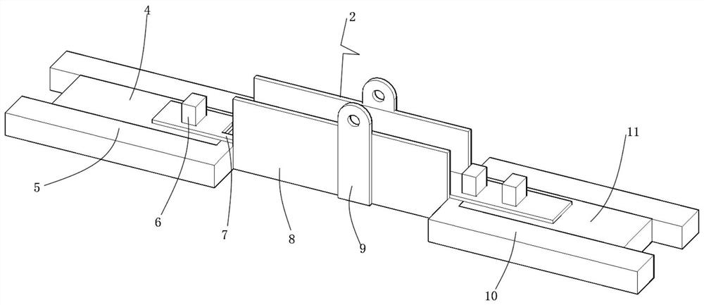 A detection and extraction device for mechanical processing
