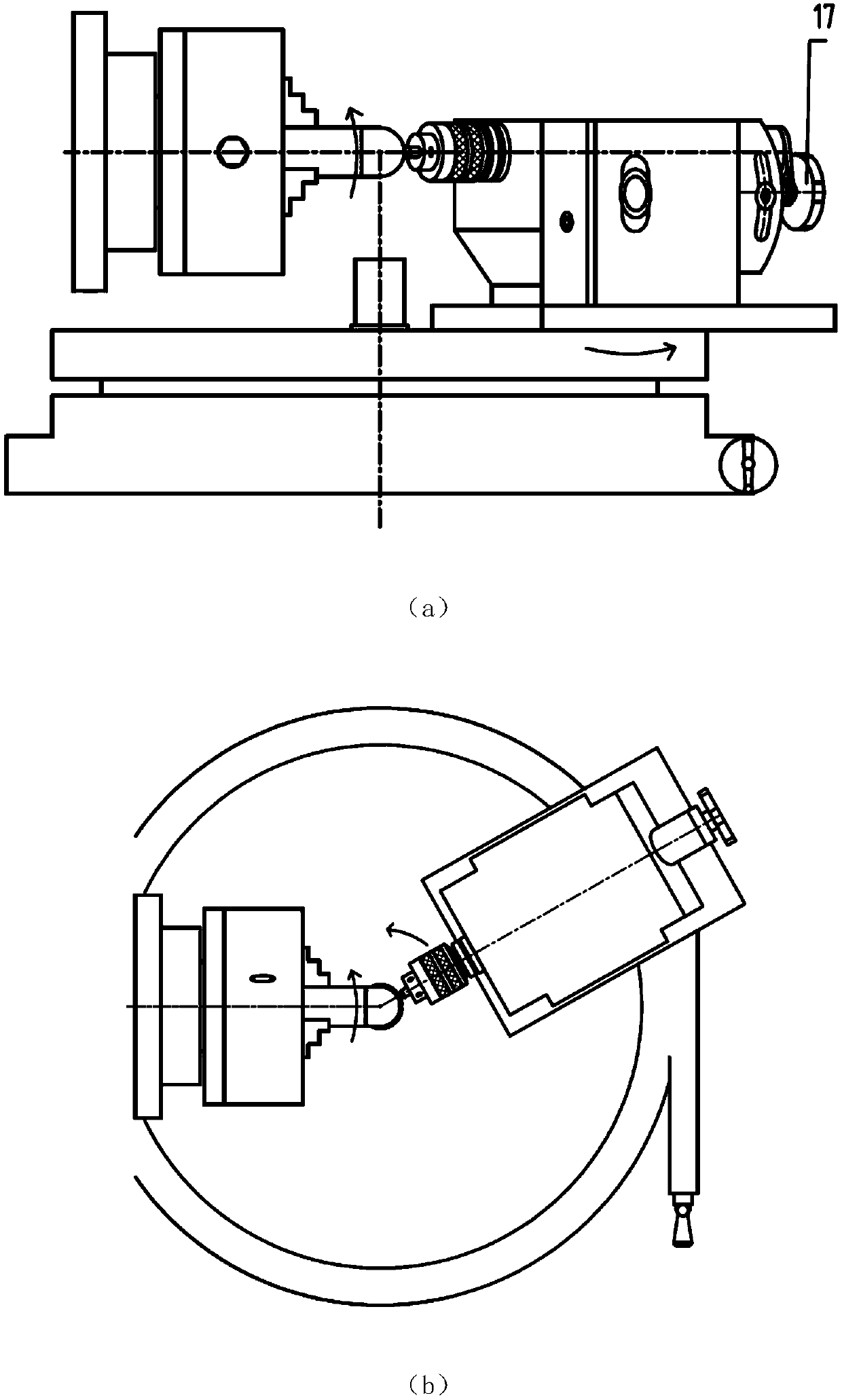 Magnetic sphere body milling and meridian and latitude carving processing method