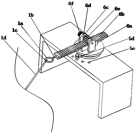 Autopsy teaching wire retractor holder