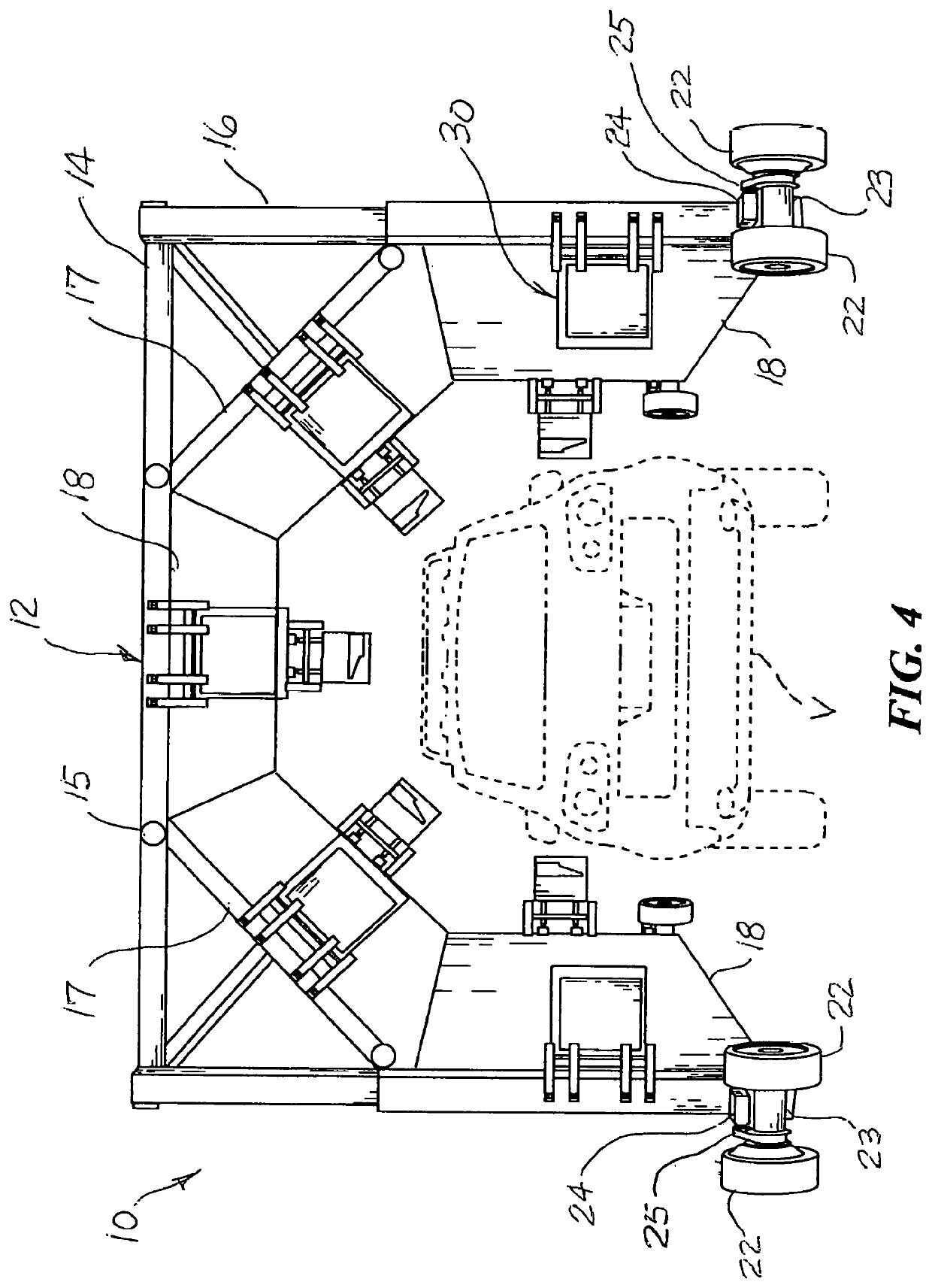 Vehicle surface scanning system