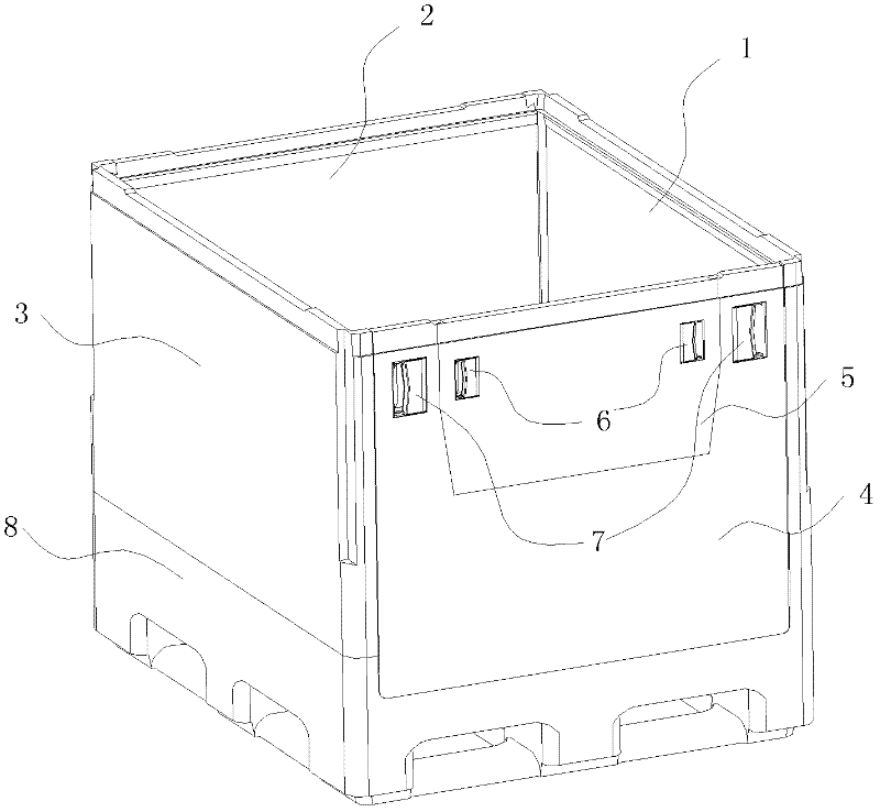 Locking system suitable for large vessels