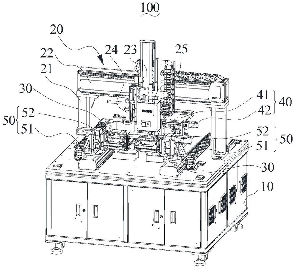 Laser solder ball welding equipment for miniature thermistor