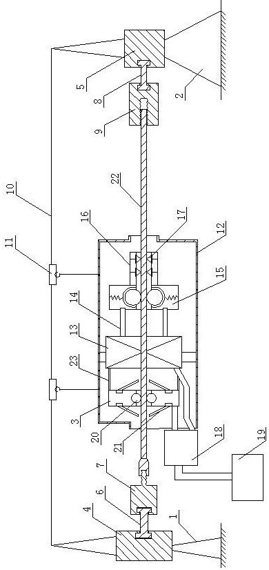 Sucker rod high-pressure jet flow mechanical rotary brush composite scale removing device and method