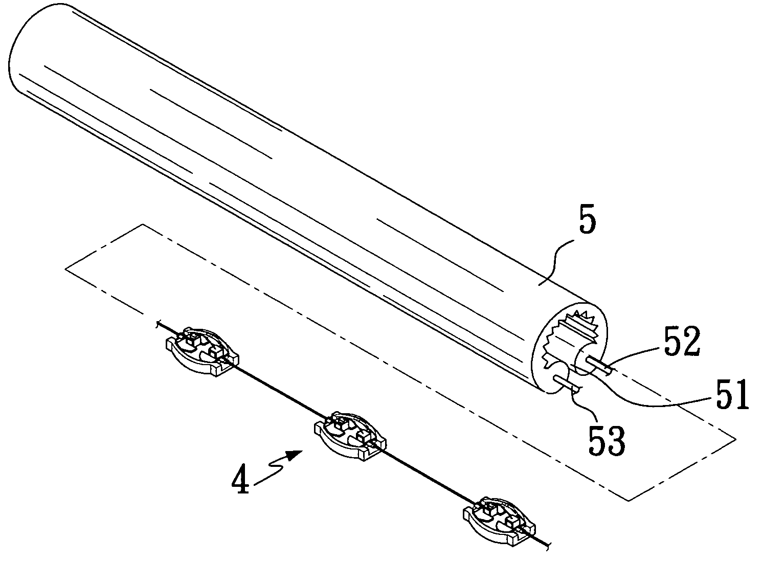 Method of producing an LED rope light