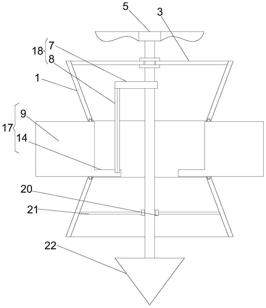 Floating marine waste collecting device