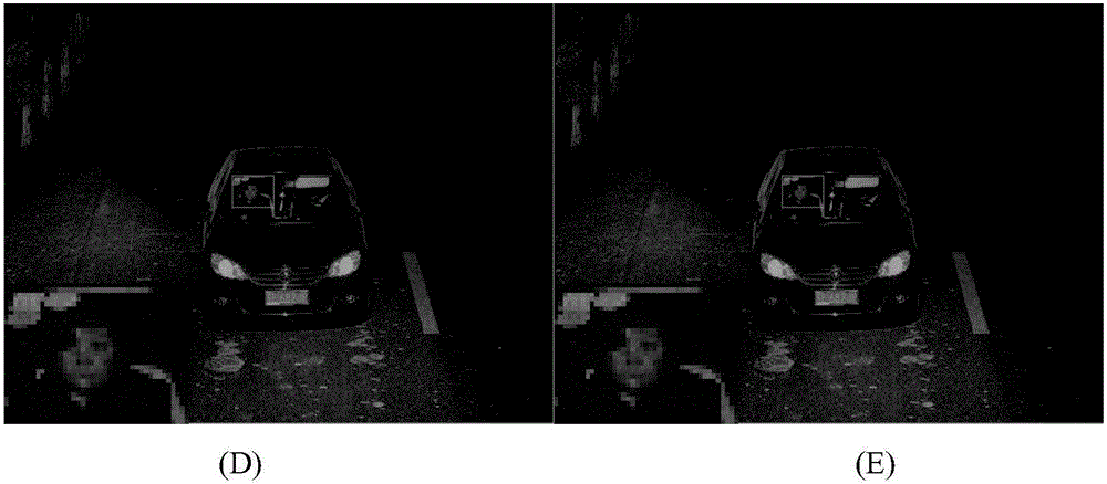 Night traffic block port image enhancement method based on dark channel prior