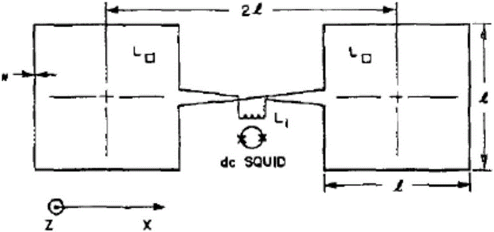 Detection coil of superconducting magnetic sensor and detector