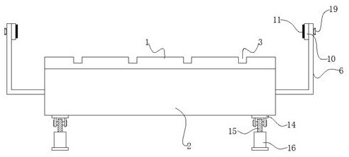 Heat dissipation device of computer equipment for software development