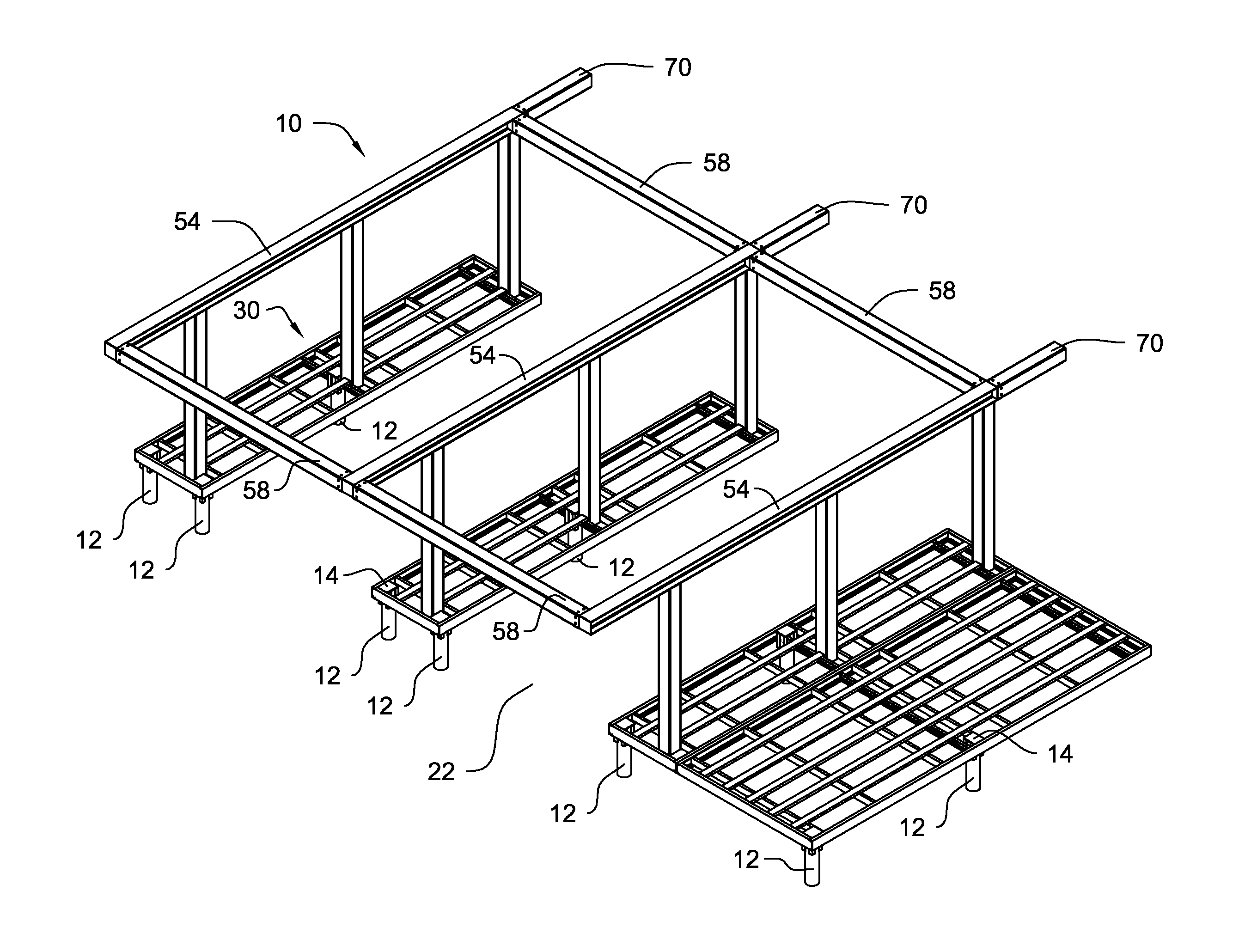 Pre-Fabricated Modular Boat Dock Assembly