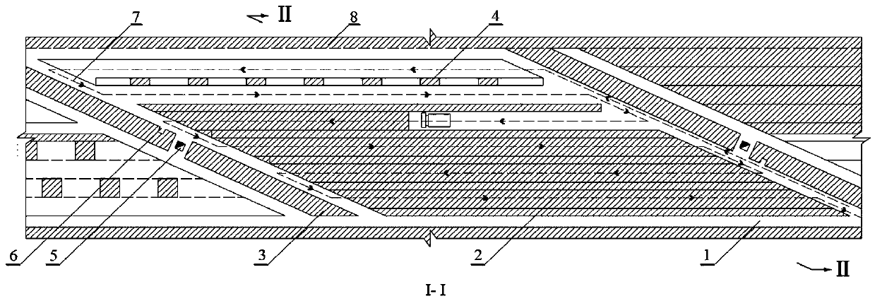 Mechanical continuous mining method for hard rock