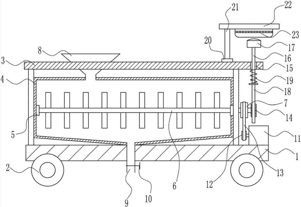 Efficient attractive isolation and reminding device for housing construction