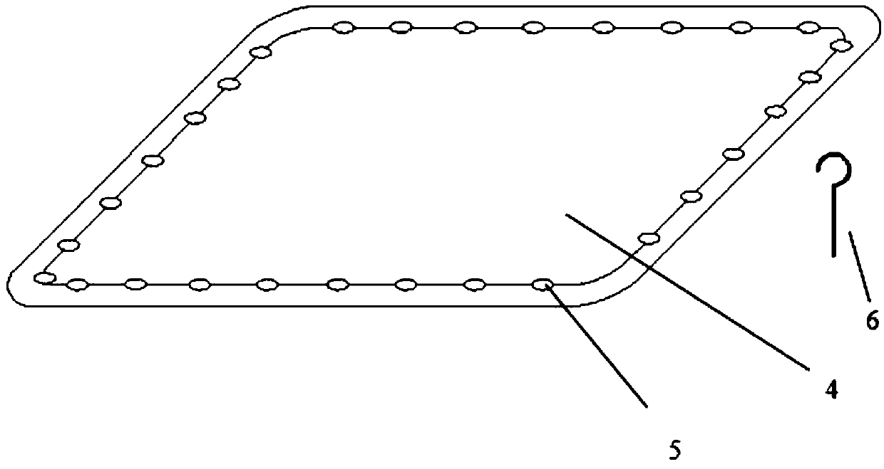 Windproof heat-preservation hood for microorganism solidification process in low-temperature environment and use method for windproof heat-preservation hood