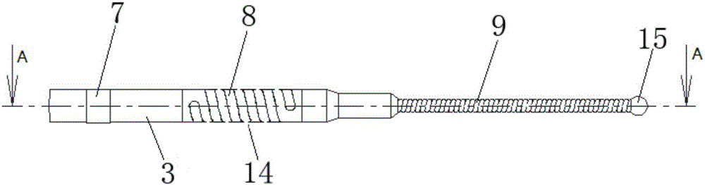 Radiofrequency ablation catheter passing through coronary vein system