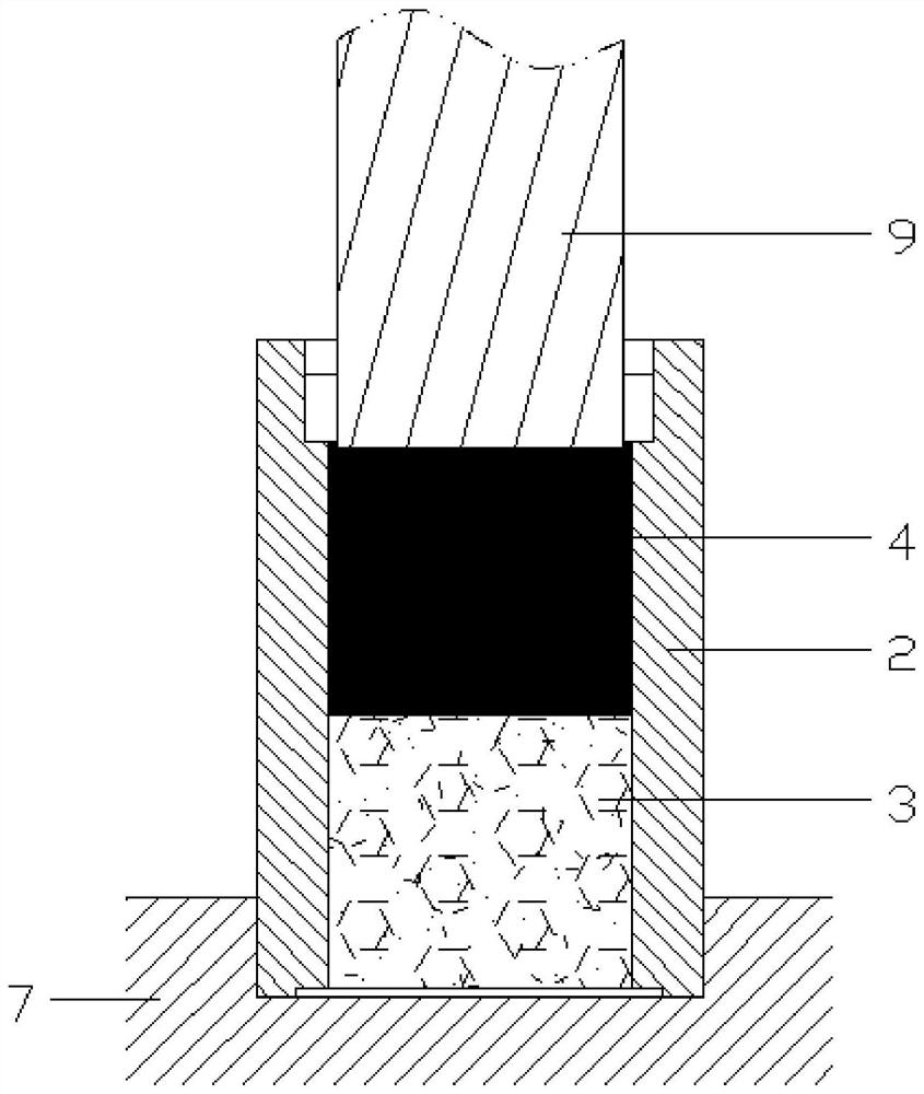 A kind of gunpowder block of graphic firework dot-matrix projectile and its manufacturing method