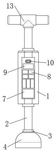 Vacuum suction type delivery device for obstetrics and gynecology department