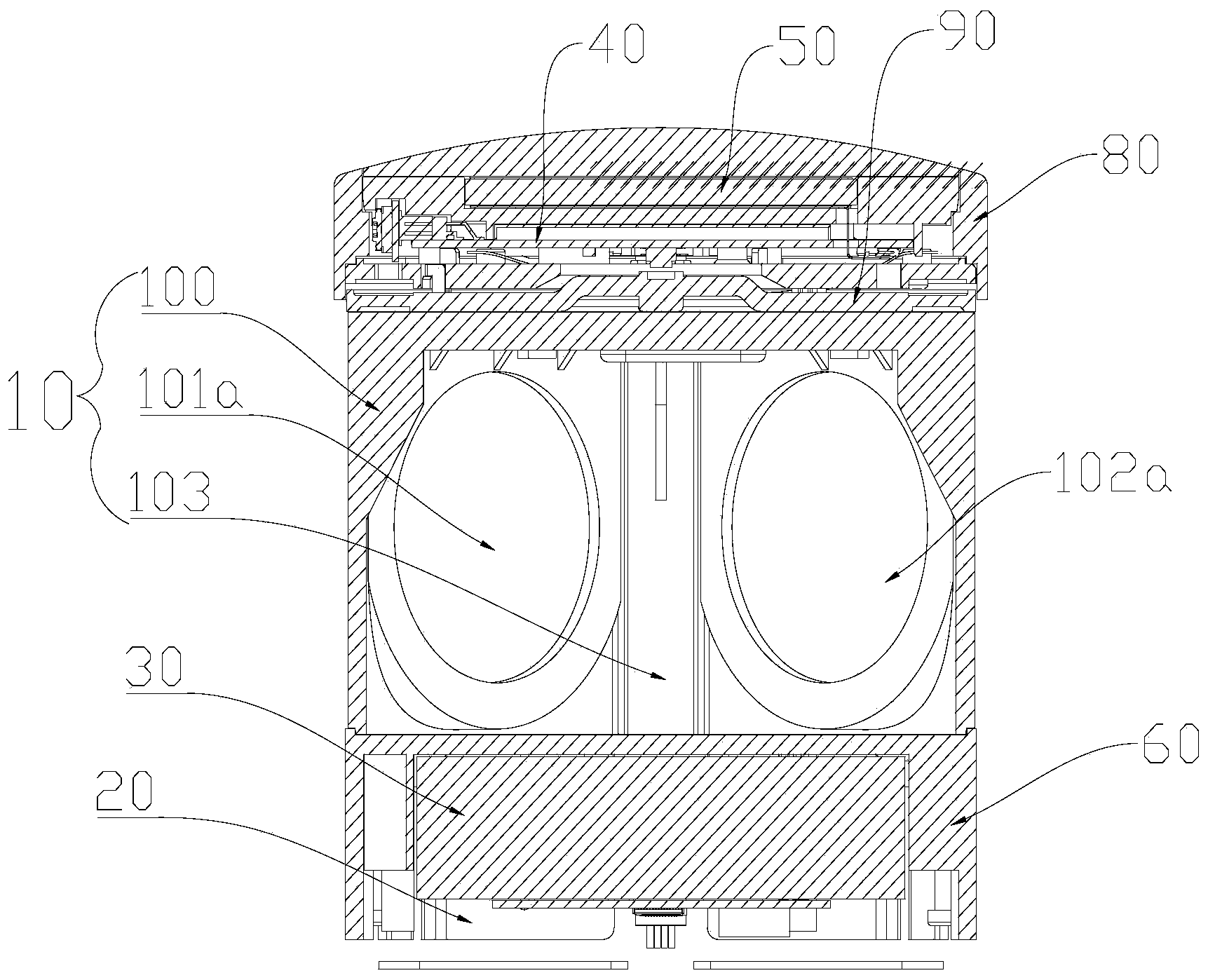 Vocal cavity device and voice box
