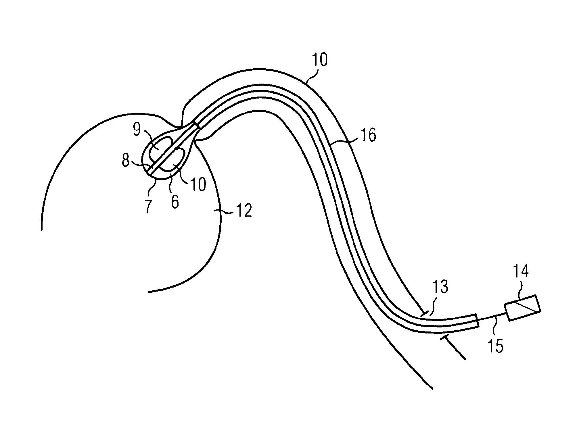 Pump or rotary cutter for operation in a fluid