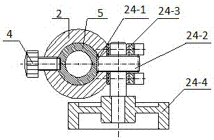 Laser cutting machine upper and lower laser head coaxial, lifting adjustment device and method