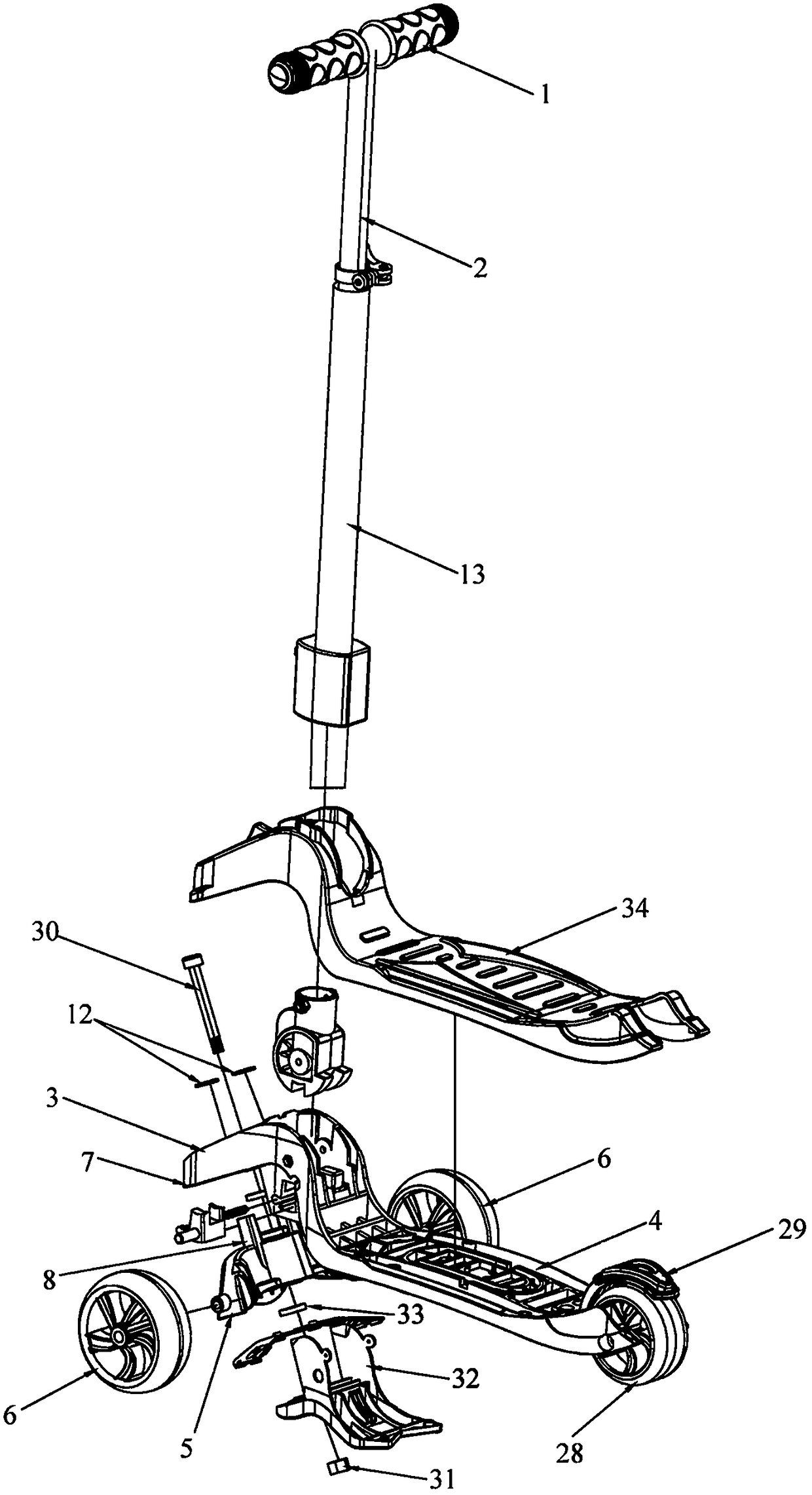 folding scooter