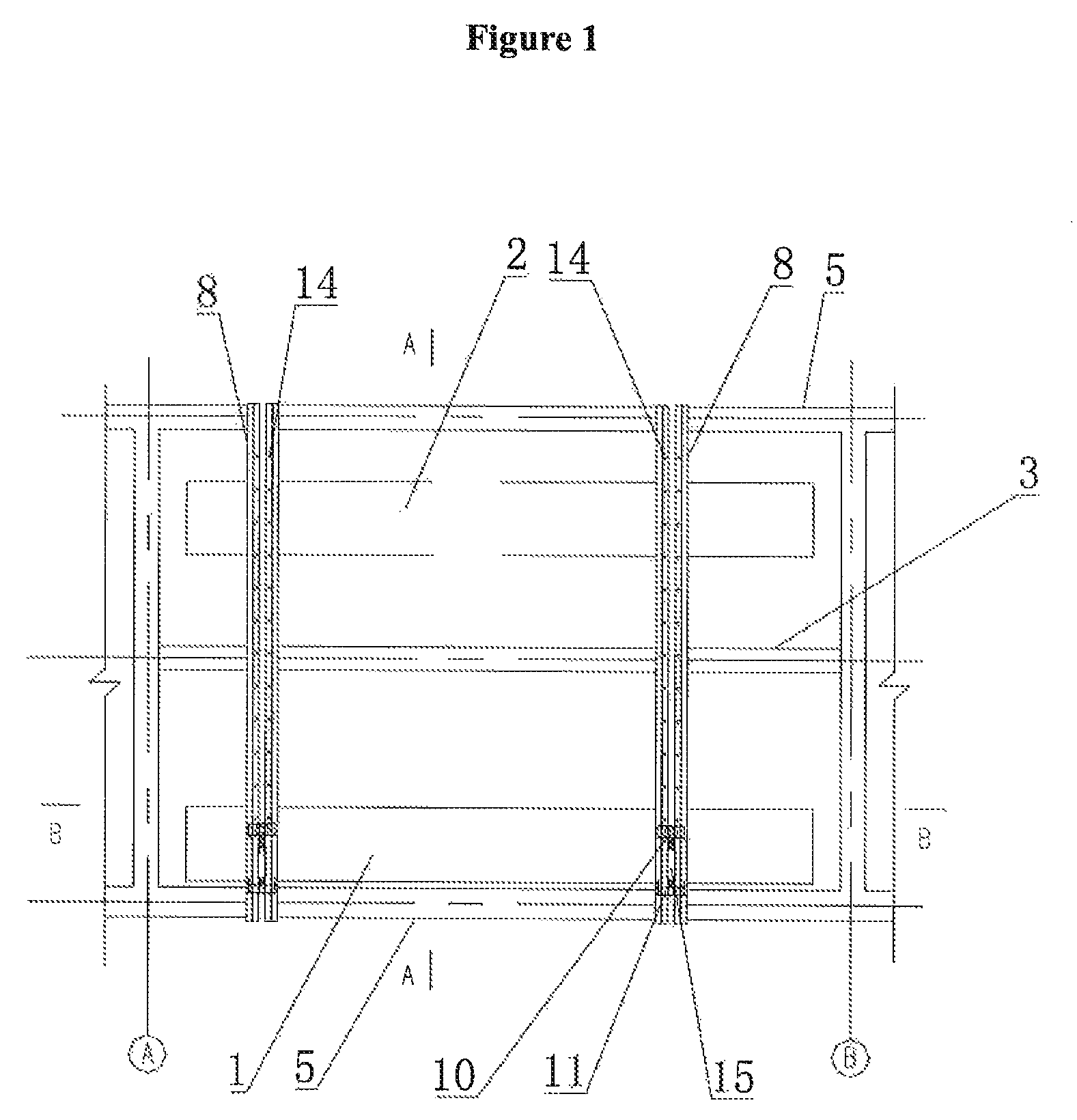 Construction apparatus and method for lifting and sliding object over barrier in horizontal direction