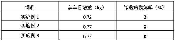 Chinese herbal medicine feed for fattening lambs and preparation method of Chinese herbal medicine feed