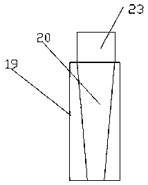 Apple core-removing device