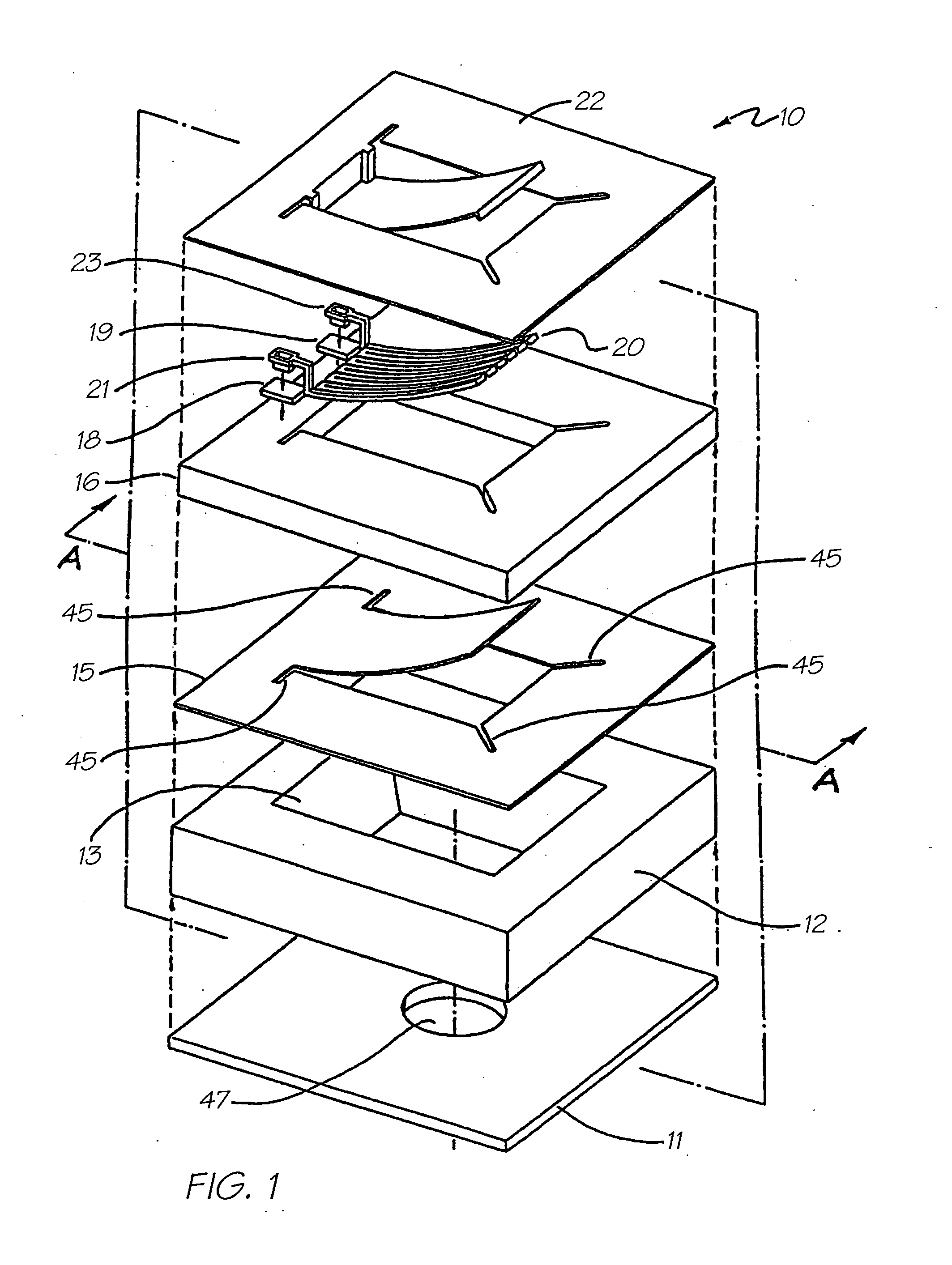 Printhead integrated circuit with low droplet ejection velocity