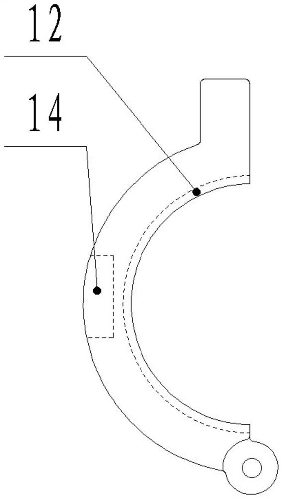 Dismounting and mounting special tool of outer barrel nut of undercarriage support