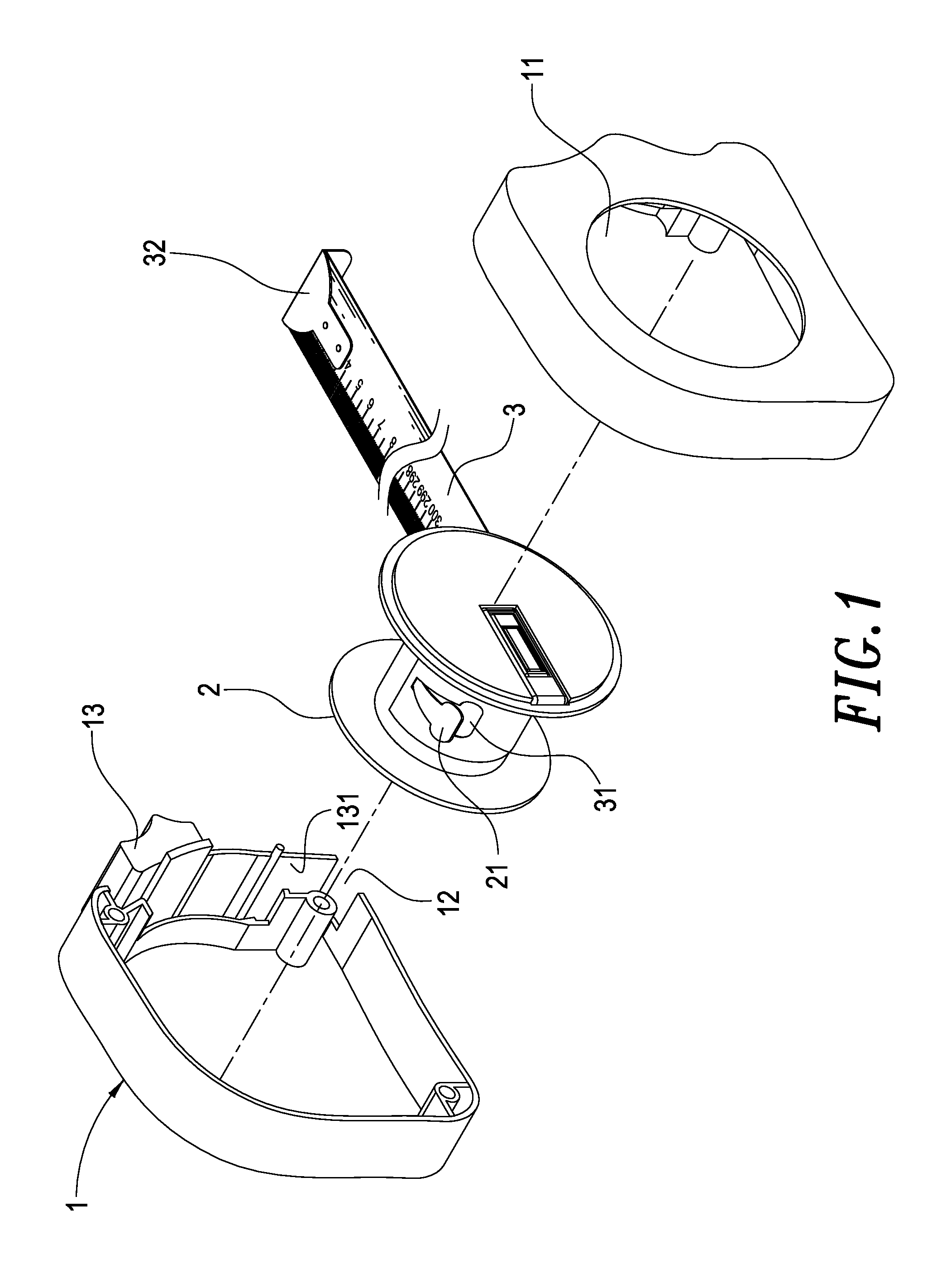 Enhanced Structure for Measuring Tape