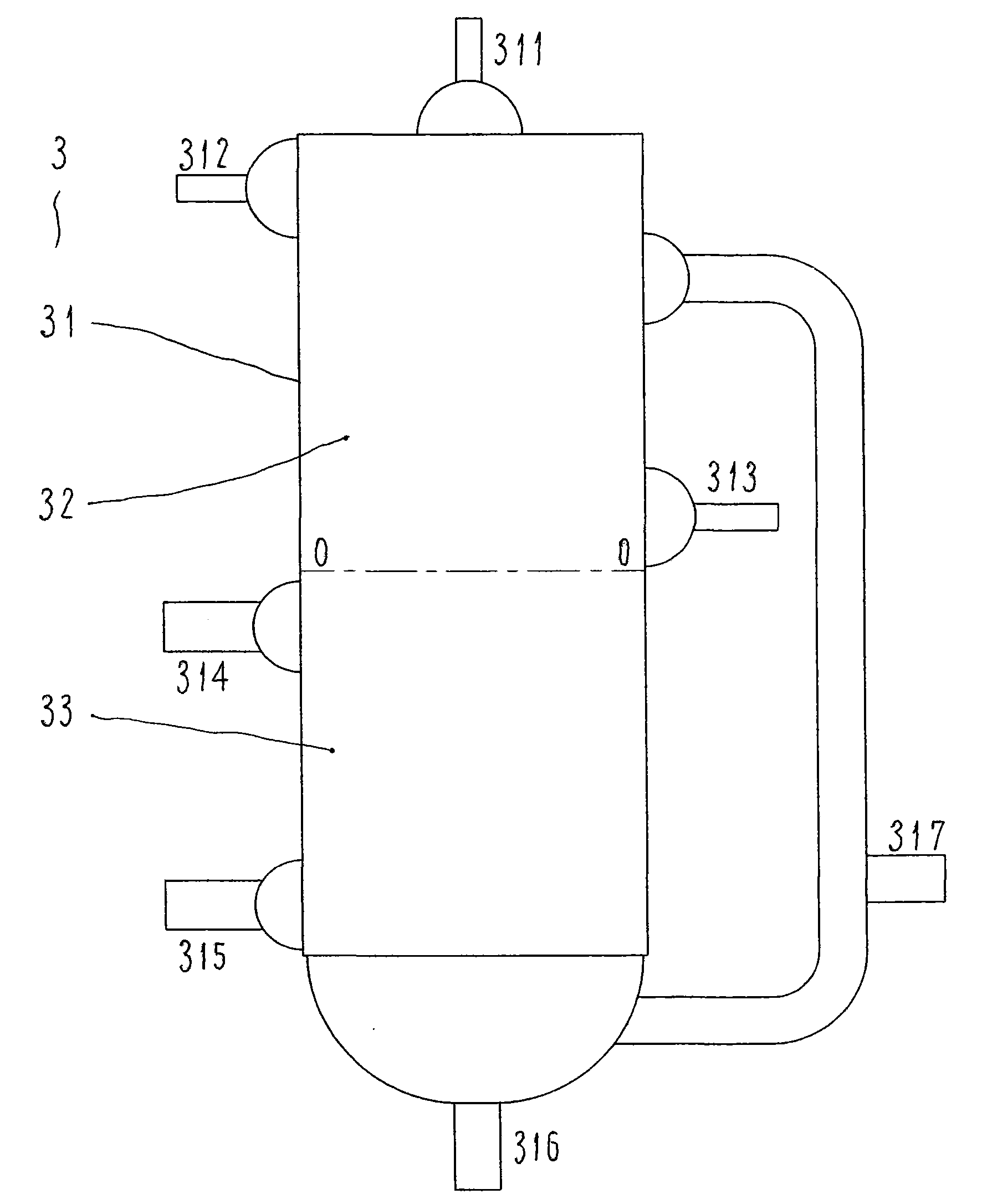 Miniaturized ammonia water absorption refrigerator